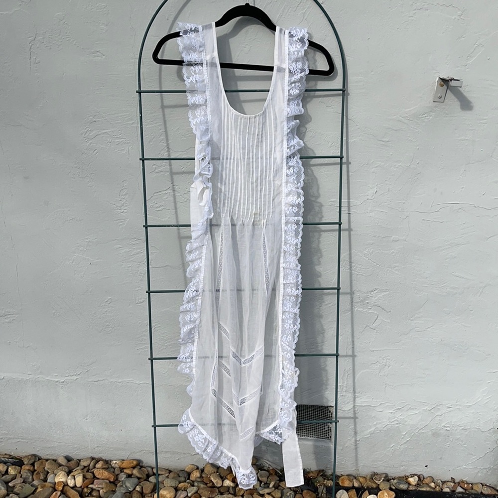 Handmade Lace Apron